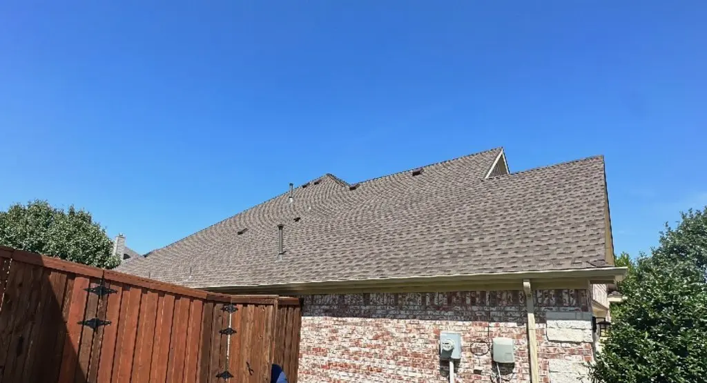 Completed roof replacement project in Forest Grove